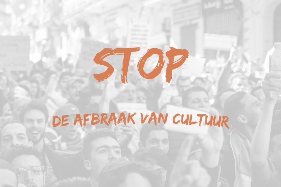 stop de afbraak van cultuur